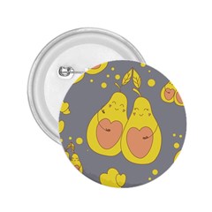 Avocado-yellow 2 25  Buttons by nate14shop