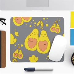 Avocado-yellow Large Mousepads by nate14shop