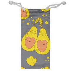 Avocado-yellow Jewelry Bag by nate14shop