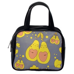 Avocado-yellow Classic Handbag (one Side) by nate14shop