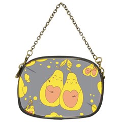 Avocado-yellow Chain Purse (one Side) by nate14shop