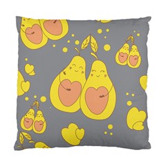 Avocado-yellow Standard Cushion Case (two Sides) by nate14shop