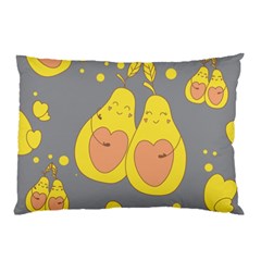 Avocado-yellow Pillow Case (two Sides) by nate14shop