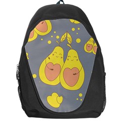 Avocado-yellow Backpack Bag by nate14shop