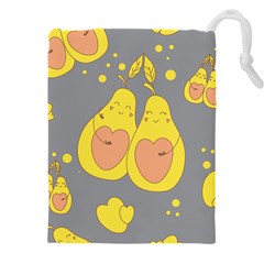 Avocado-yellow Drawstring Pouch (5xl) by nate14shop