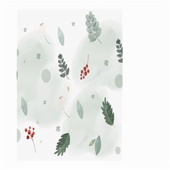 Background-white Abstrack Small Garden Flag (two Sides) by nate14shop