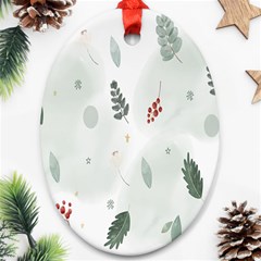 Background-white Abstrack Ornament (oval) by nate14shop