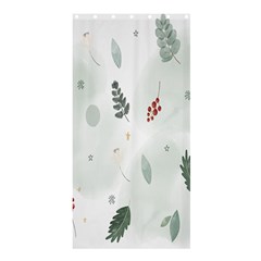 Background-white Abstrack Shower Curtain 36  X 72  (stall)  by nate14shop