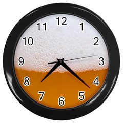 Beer-001 Wall Clock (black) by nate14shop