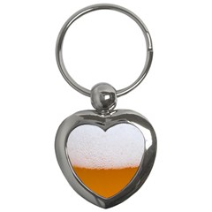 Beer-001 Key Chain (heart) by nate14shop