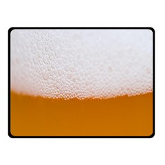 Beer-001 Double Sided Fleece Blanket (small)  by nate14shop