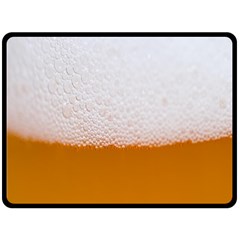 Beer-001 Double Sided Fleece Blanket (large)  by nate14shop