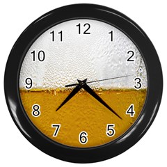 Beer-002 Wall Clock (black) by nate14shop