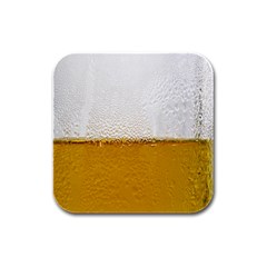 Beer-002 Rubber Square Coaster (4 Pack) by nate14shop