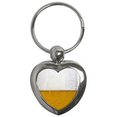 Beer-002 Key Chain (heart) by nate14shop