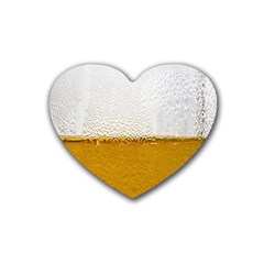 Beer-002 Rubber Coaster (heart) by nate14shop