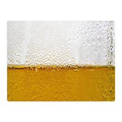 Beer-002 Double Sided Flano Blanket (mini)  by nate14shop