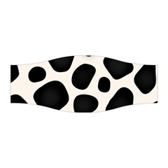 Leoperd-white-black Background Stretchable Headband by nate14shop