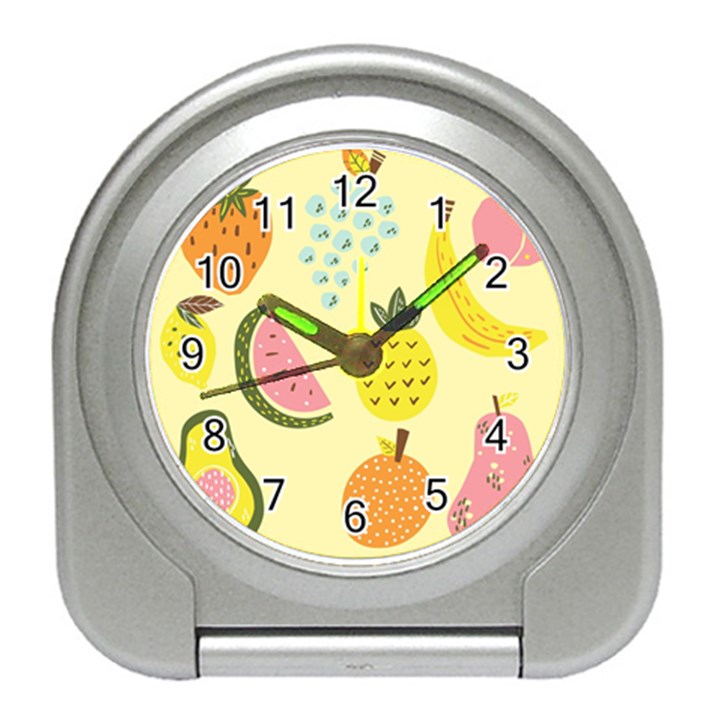 Graphic-fruit Travel Alarm Clock