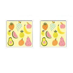 Graphic-fruit Cufflinks (square) by nate14shop