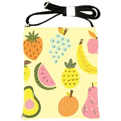 Graphic-fruit Shoulder Sling Bag