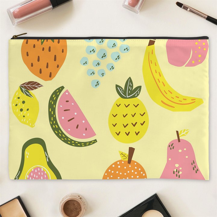 Graphic-fruit Cosmetic Bag (XXXL)