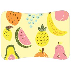 Graphic-fruit Velour Seat Head Rest Cushion