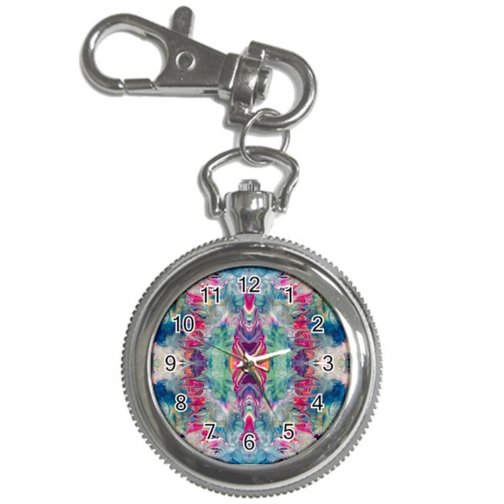 Painted flames symmetry IV Key Chain Watches