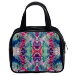 Painted flames symmetry IV Classic Handbag (Two Sides) Front