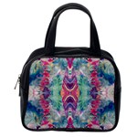 Painted flames symmetry IV Classic Handbag (Two Sides) Back