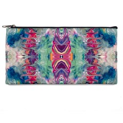 Painted Flames Symmetry Iv Pencil Case by kaleidomarblingart