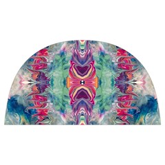 Painted Flames Symmetry Iv Anti Scalding Pot Cap by kaleidomarblingart