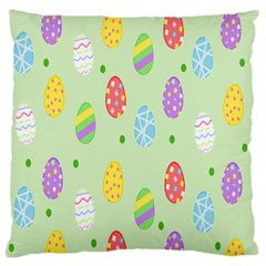 Eggs Large Cushion Case (one Side) by nate14shop