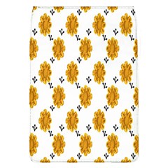 Flowers-gold-white Removable Flap Cover (l) by nate14shop