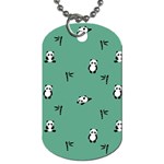 Pandas Dog Tag (One Side) Front