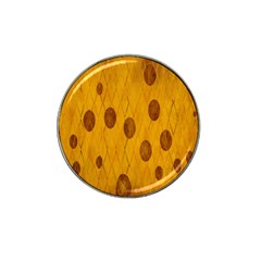 Mustard Hat Clip Ball Marker (10 pack)