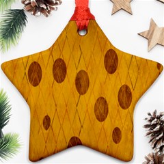 Mustard Ornament (star) by nate14shop