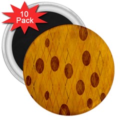 Mustard 3  Magnets (10 Pack)  by nate14shop