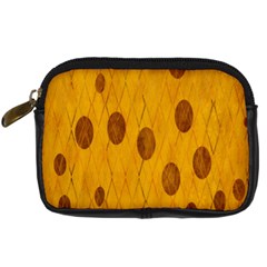 Mustard Digital Camera Leather Case