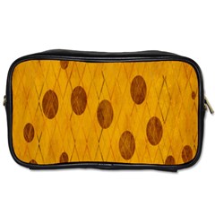 Mustard Toiletries Bag (One Side)