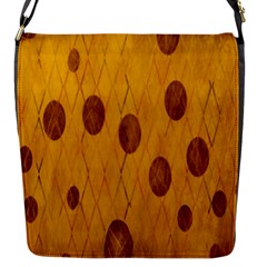 Mustard Flap Closure Messenger Bag (S)