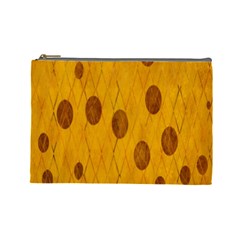 Mustard Cosmetic Bag (large) by nate14shop