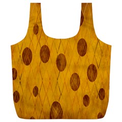 Mustard Full Print Recycle Bag (xl)