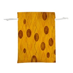 Mustard Lightweight Drawstring Pouch (L)