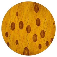 Mustard Round Trivet