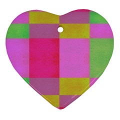 Paper-calor Heart Ornament (two Sides) by nate14shop