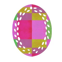 Paper-calor Ornament (oval Filigree)