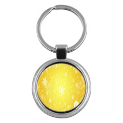 Snowflakes Key Chain (Round)