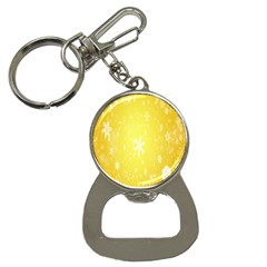 Snowflakes Bottle Opener Key Chain