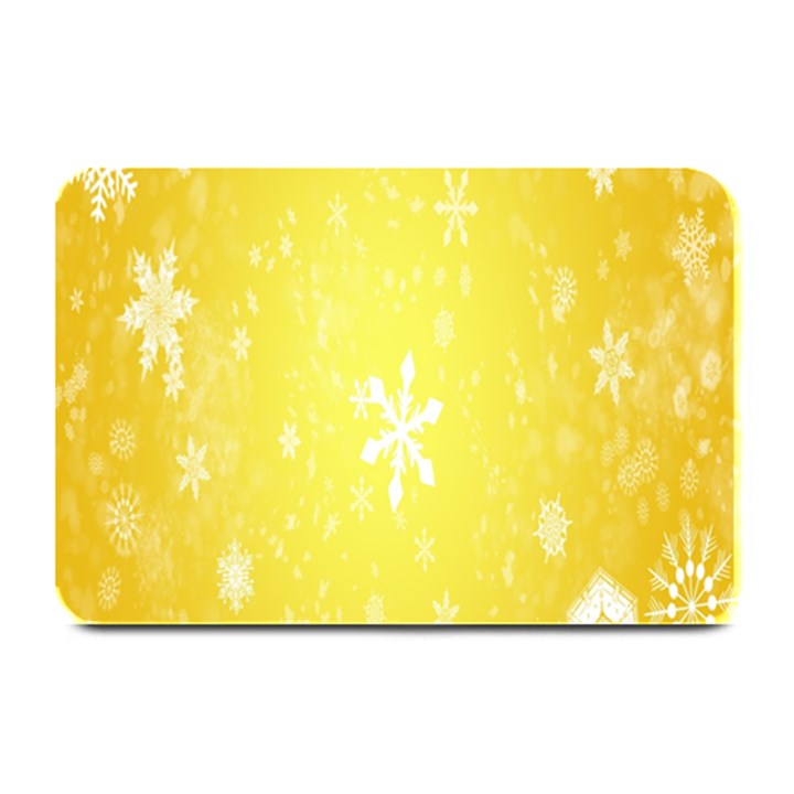 Snowflakes Plate Mats